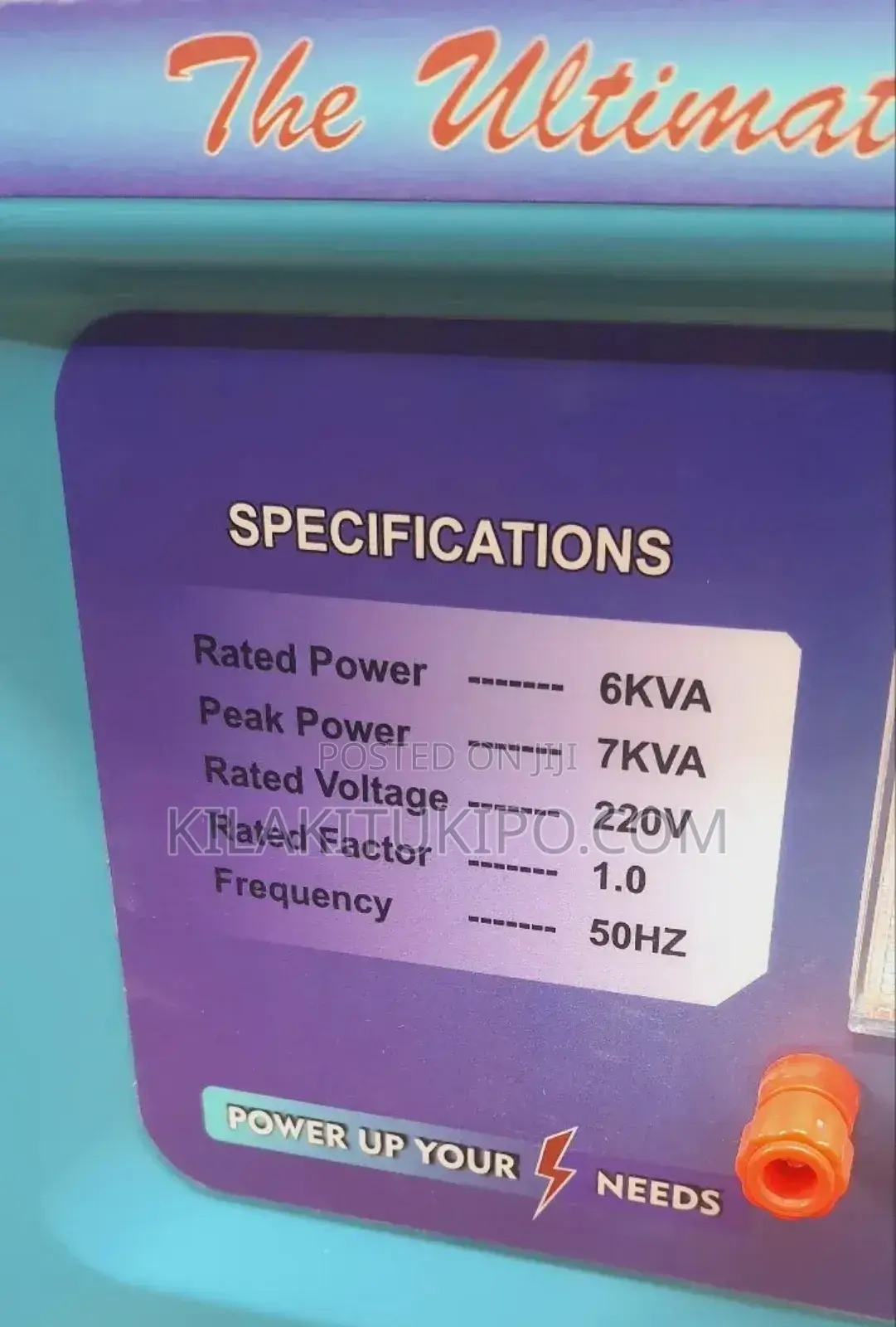 Kingmax Generator Km9800dxe 6kva