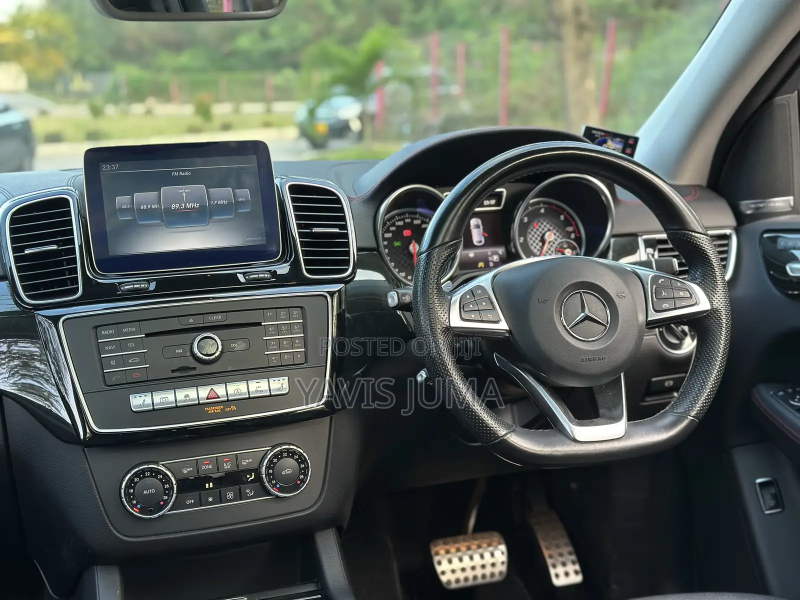 Mercedes-Benz GLE-Class 2017 Black