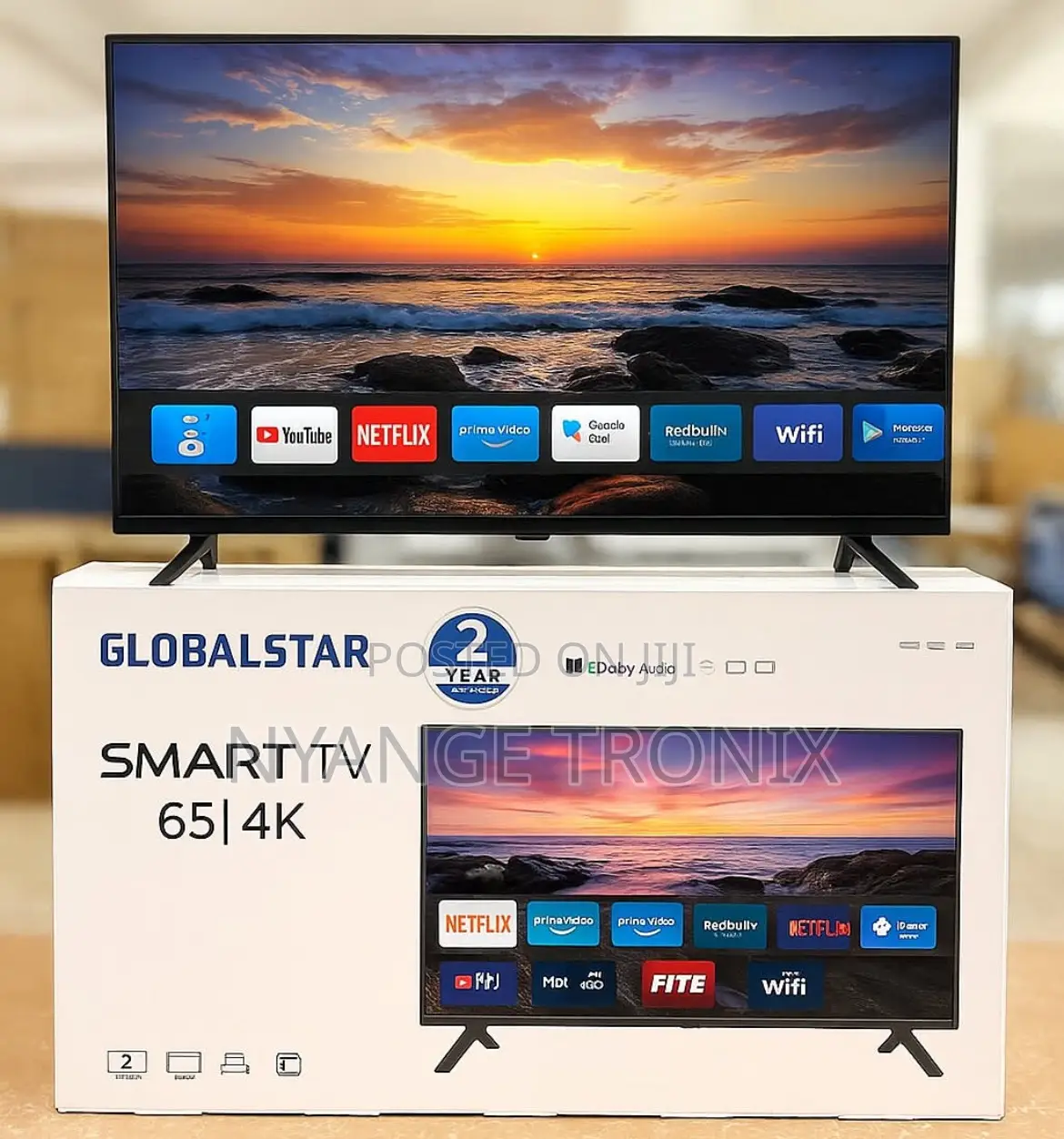 Globalstar Smart Tv 65 Inches