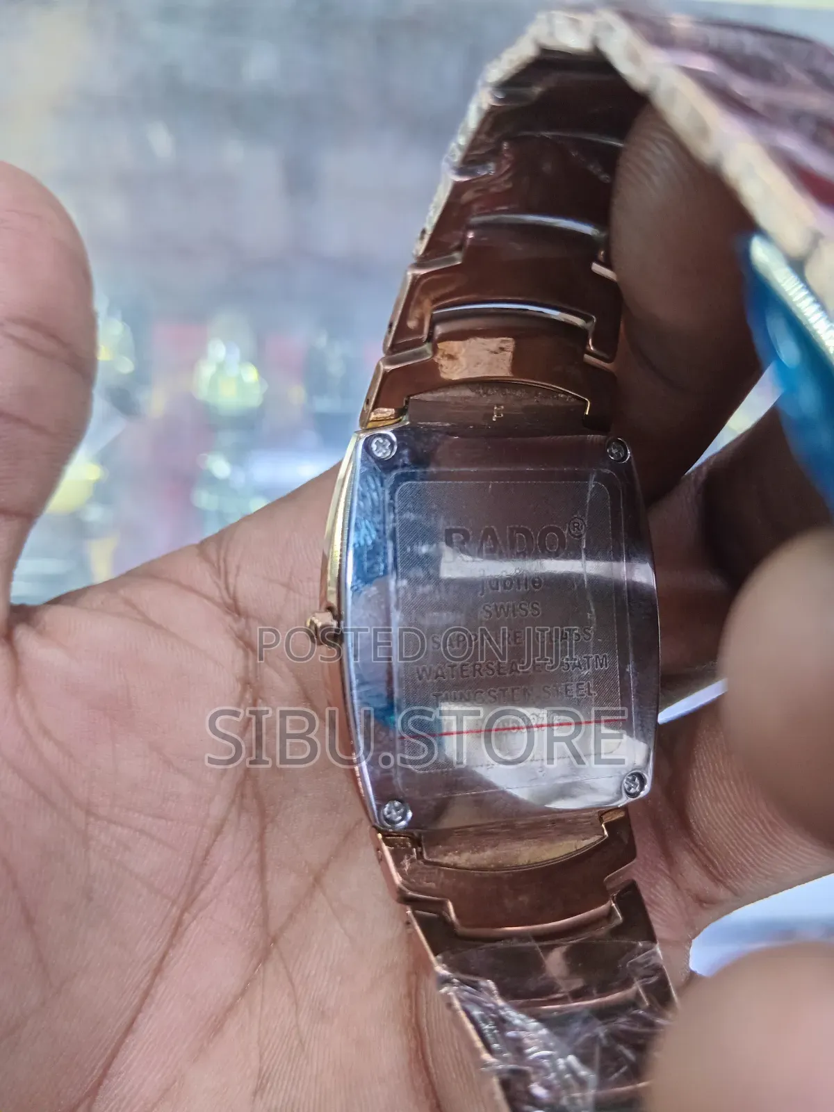 Rose Gold Rado Tungsten