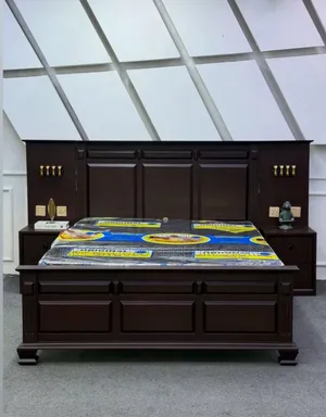 Hard Wood Bed Set