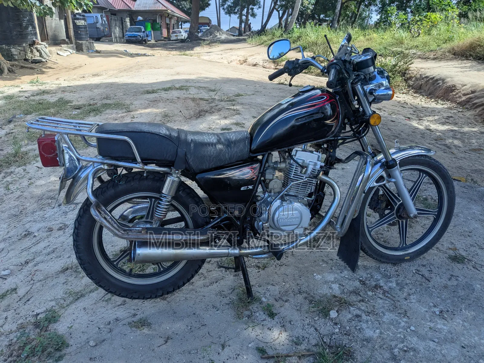 Haojue HJ125-8F 2024 Black