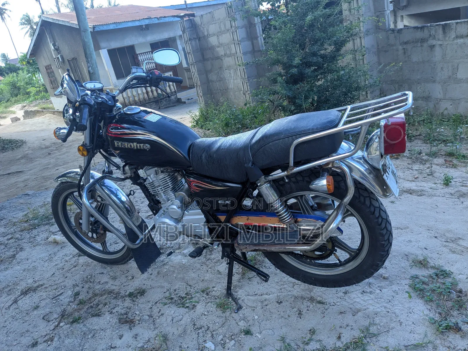 Haojue HJ125-8F 2024 Black