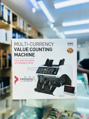 Best Brand. Premax Multi-Currency Value Counting Machine Model-
