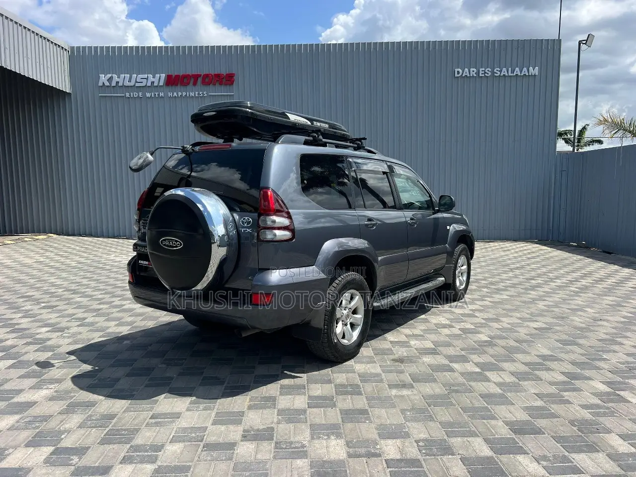 Toyota Land Cruiser Prado 3.4 5dr 2004 Gray