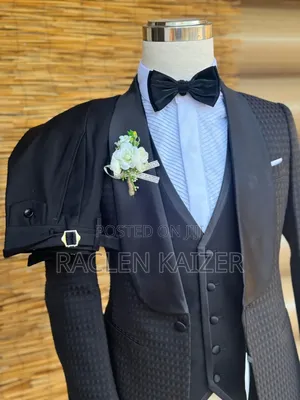 Brand Marco Lorenzo Black Tuxedo Suit