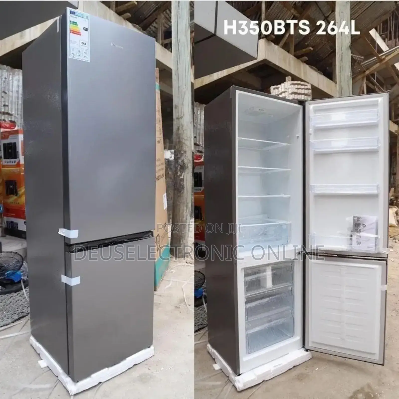 *Hisense Fridge H350bts 264l