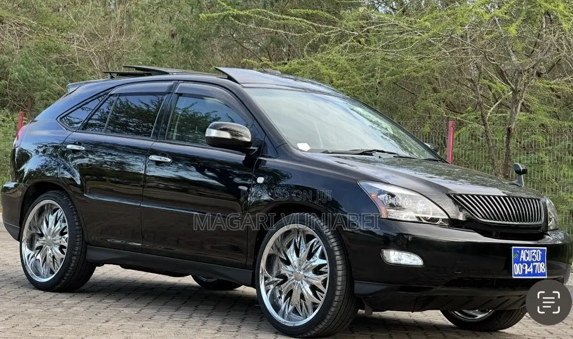 Toyota Harrier 2008 Matt Black