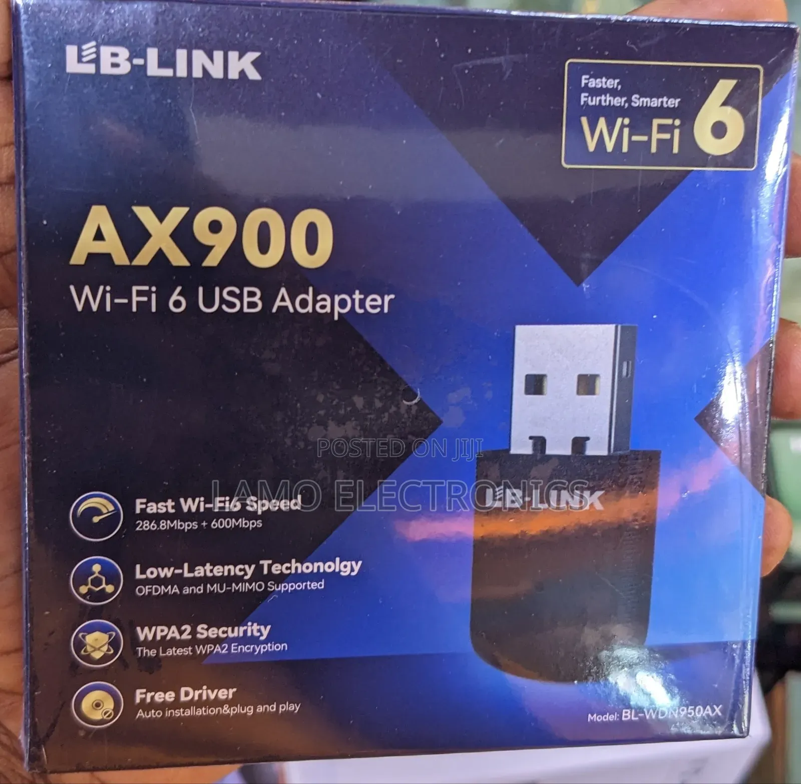 Lb- Link Bl-Wdn950ax Ax900 Wi-Fi -6 Usb Adapter