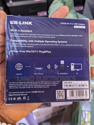 Lb- Link Bl-Wdn950ax Ax900 Wi-Fi -6 Usb Adapter