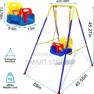 Adjustable 3-in-1 Toddler Swing