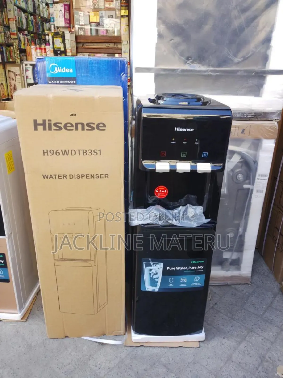 Hisense Water Dispenser
 Black 3 Plag,