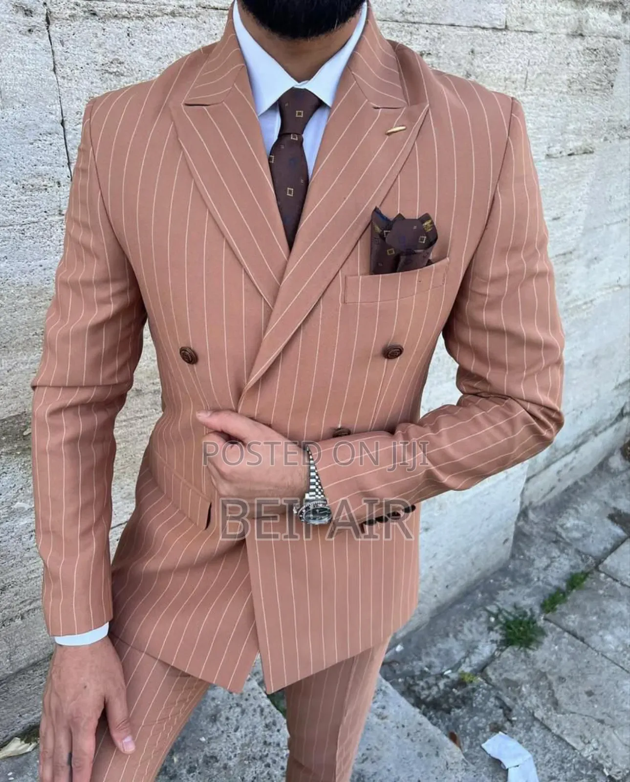 Men's Pitch Strips Suit