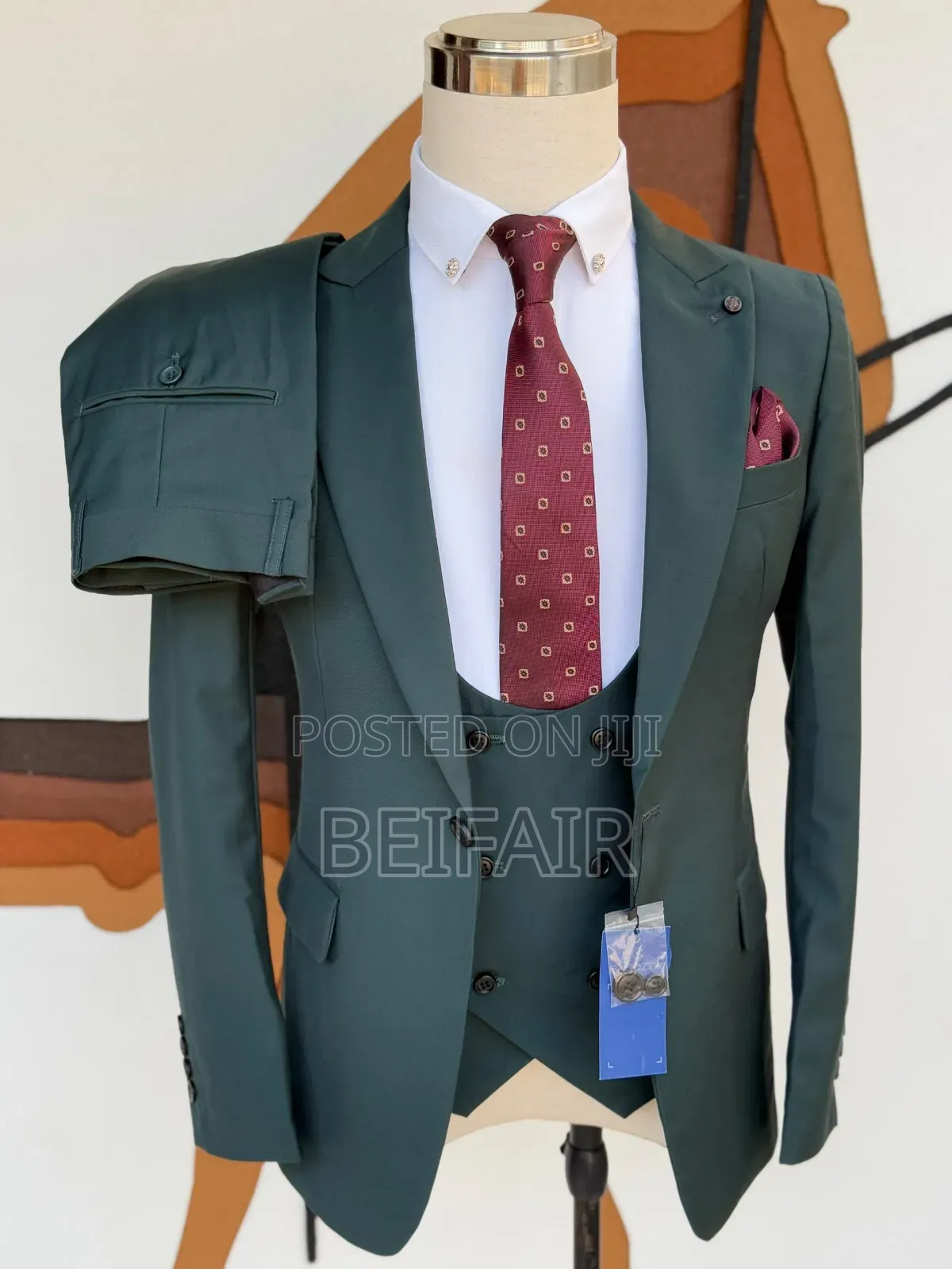 Elegant Green Suit