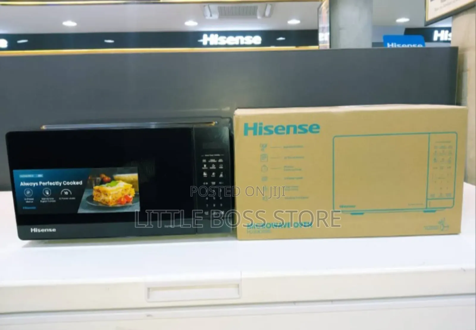 (Black) Hisense Microwave