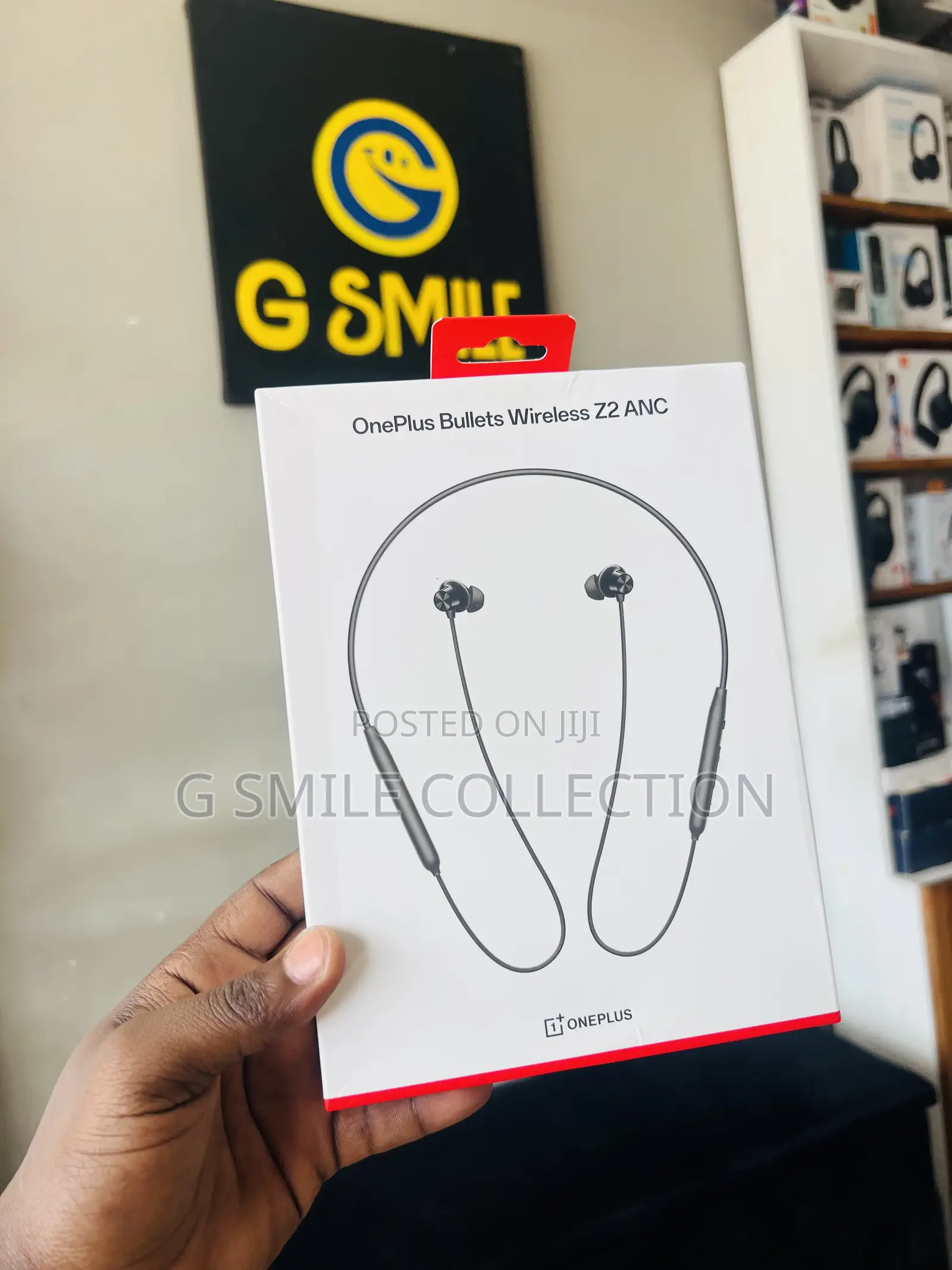 Oneplus Bullets Wireless Z2 Anc Bluetooth Earphones Neckband Black