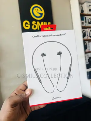 Oneplus Bullets Wireless Z2 Anc Bluetooth Earphones Neckband Black