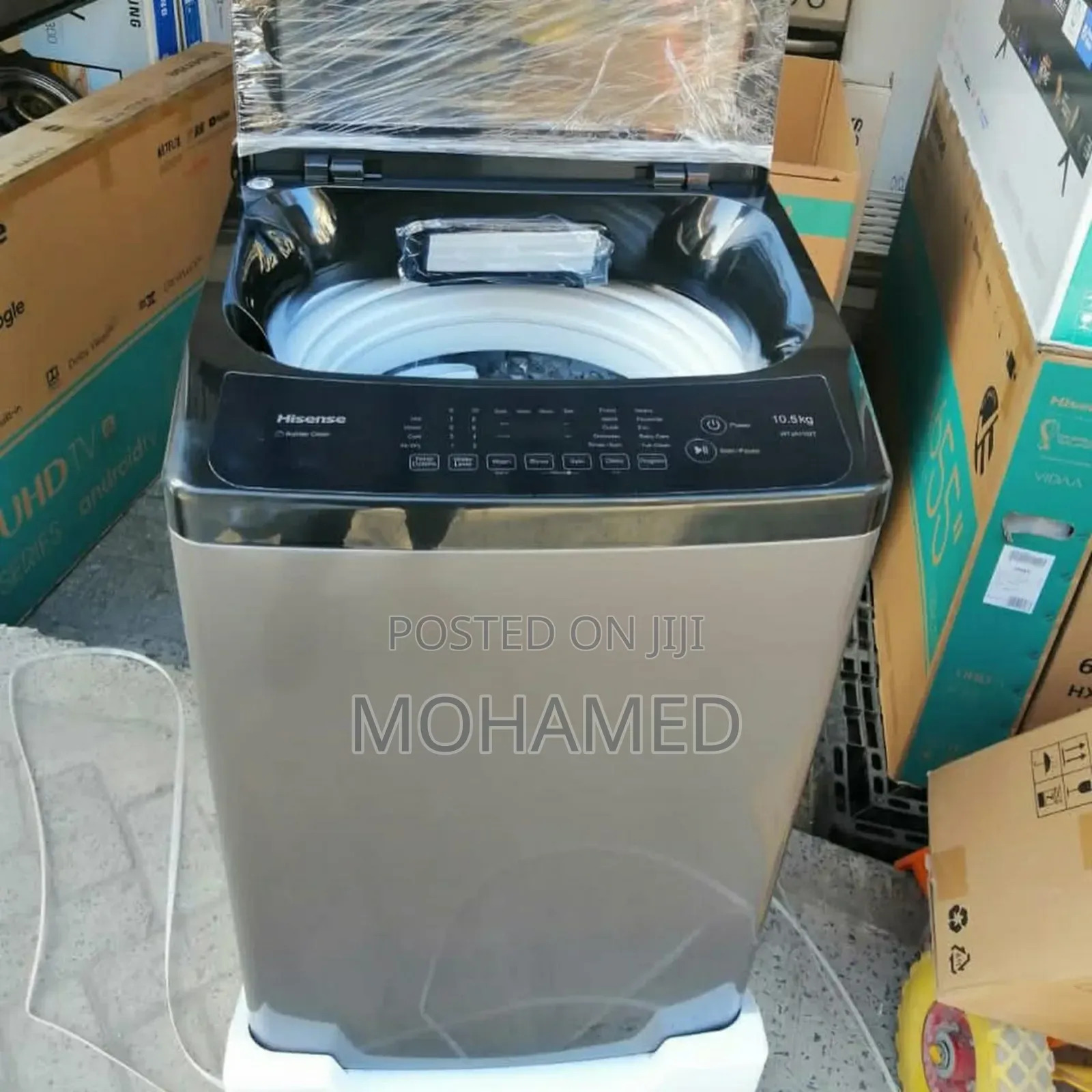 Hisense Automatic Topload Washing Machine 10.5kg