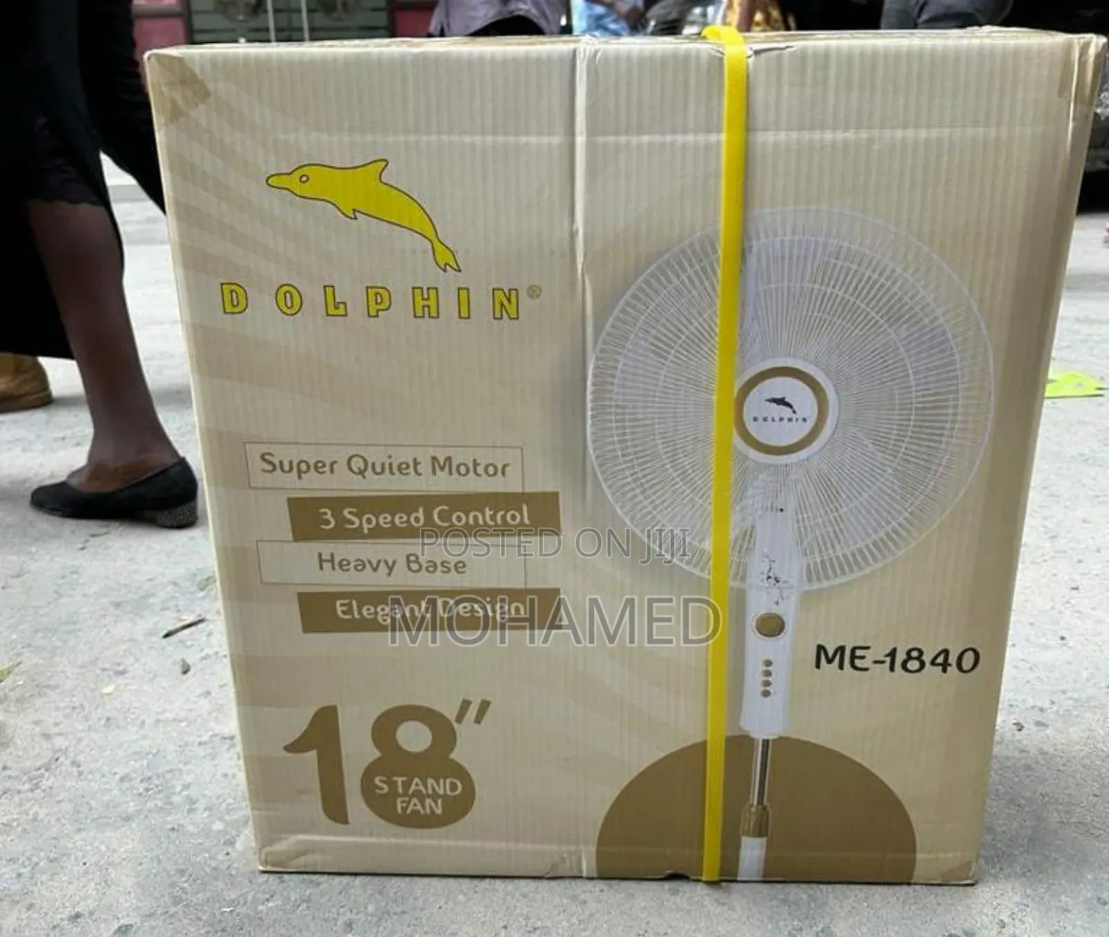 Dolphin Standing Fan