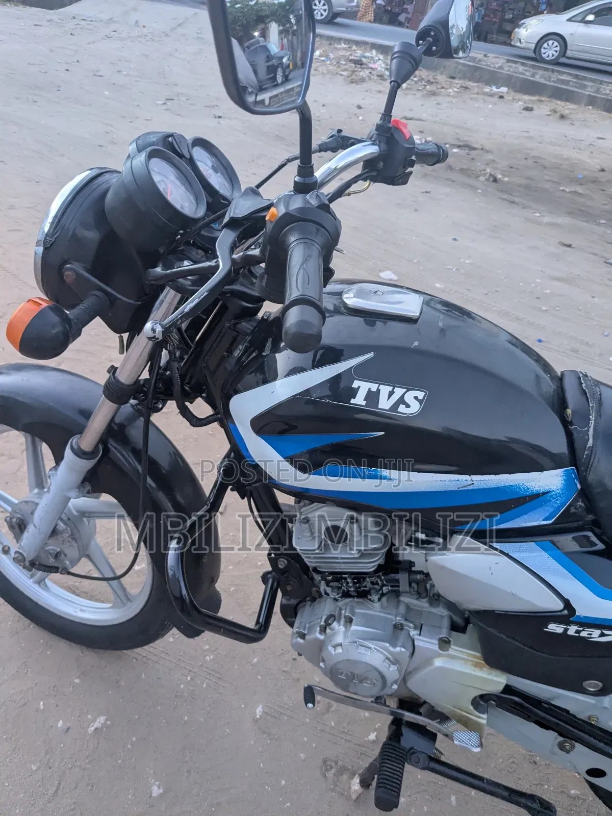 TVS HLX 125 2024 Black