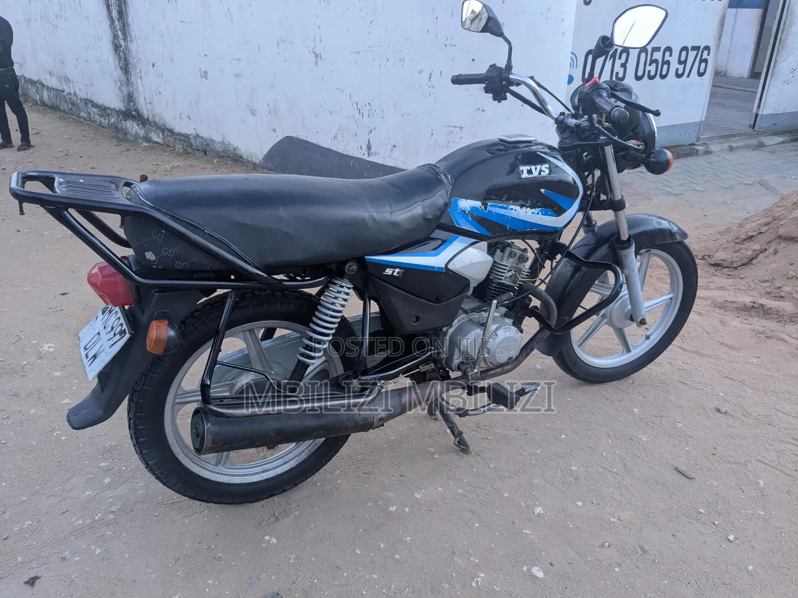 TVS HLX 125 2024 Black