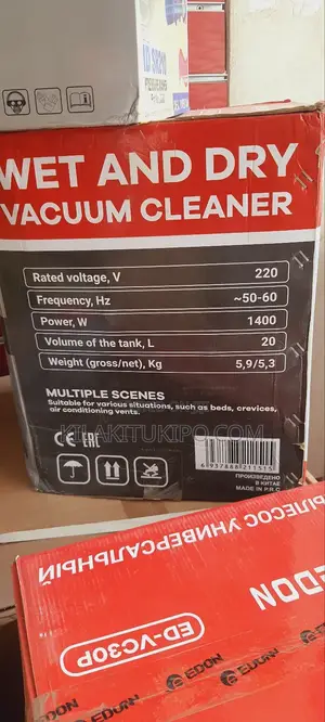 Edon Vacuum Cleaner Wet and Dry 1400w