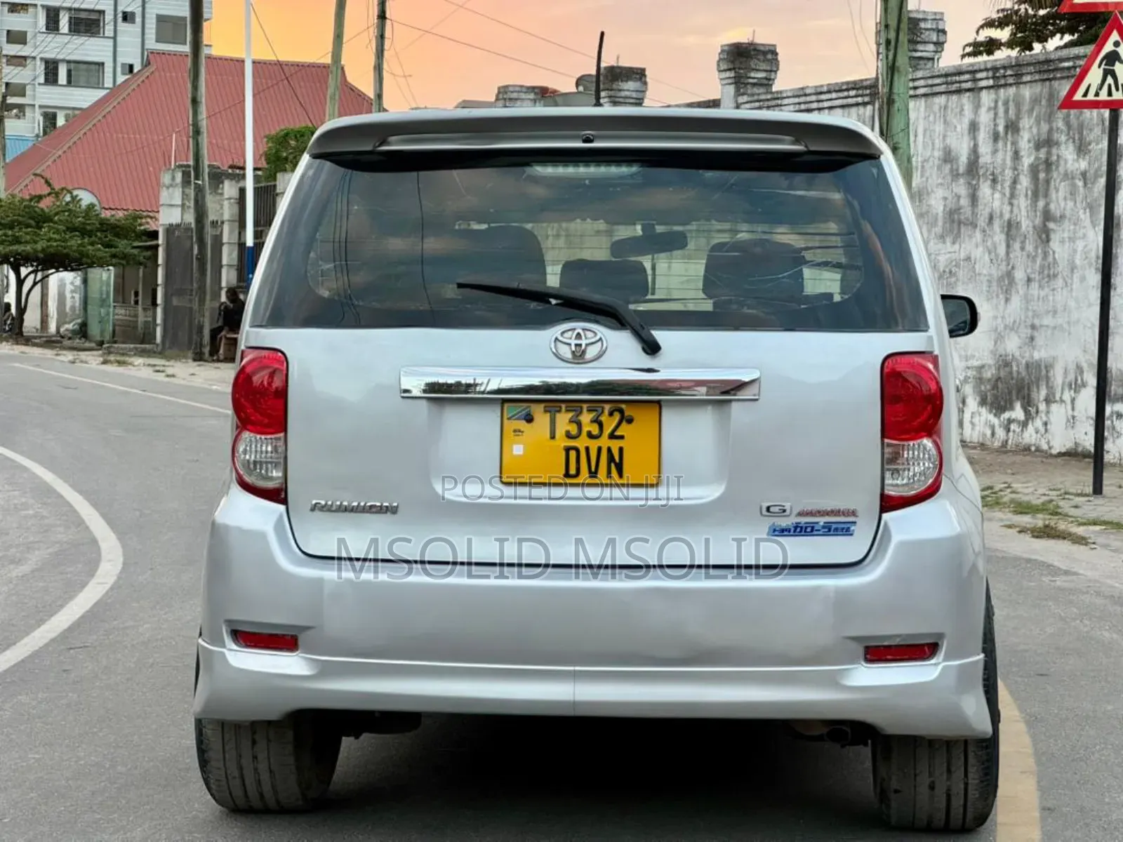 Toyota Corolla Rumion 2007 Silver