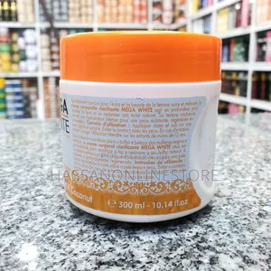 Mega White Skin Care Carrot Coconut Body Cream 300ml