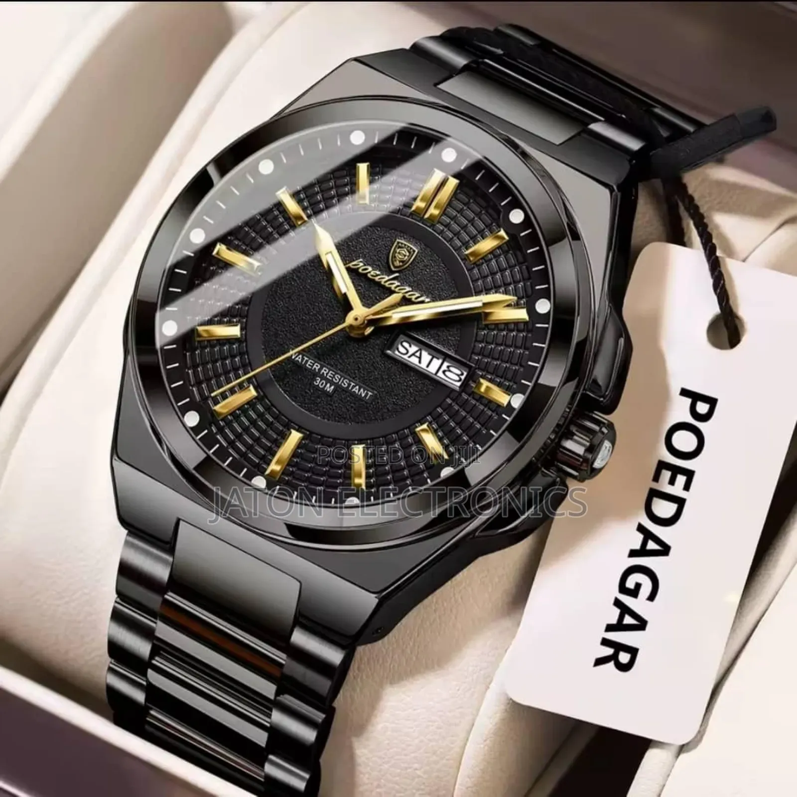 P O E D G a R Watch Brand Digital Analogy