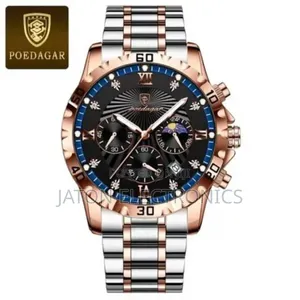 P O E D G a R Watch Brand Double Watch (Digital Analogy)