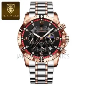 P O E D G a R Watch Brand Double Watch (Digital Analogy)