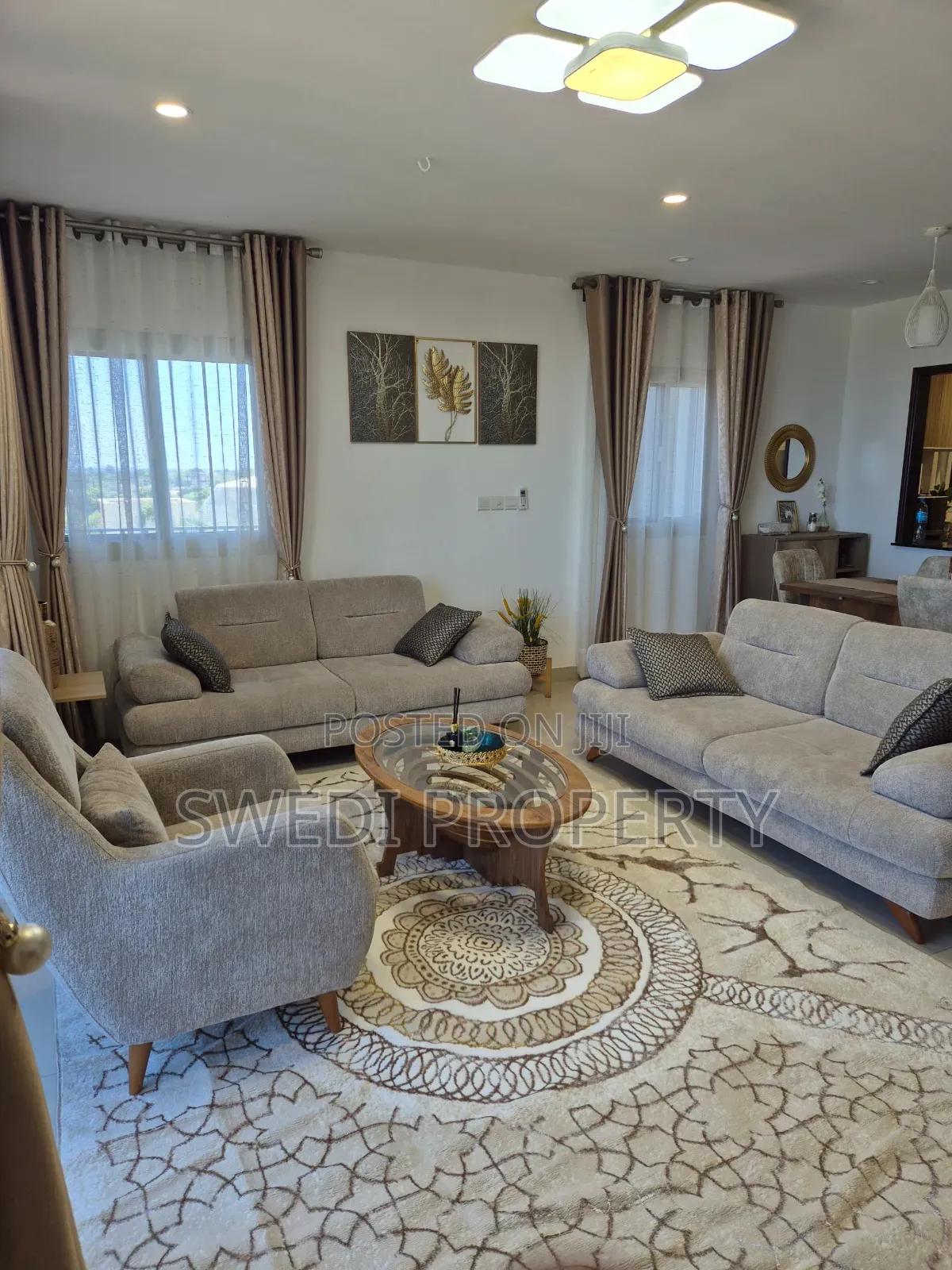 Furnished 3bdrm Apartment in Swedi Property, Mikocheni for sale