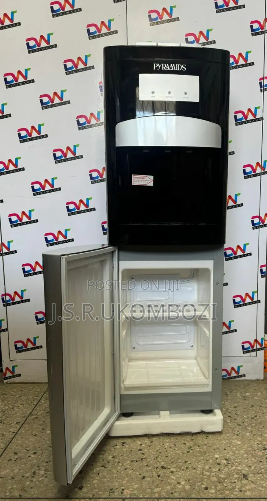 *Pyramid Water Dispenser 3tap With Fridge