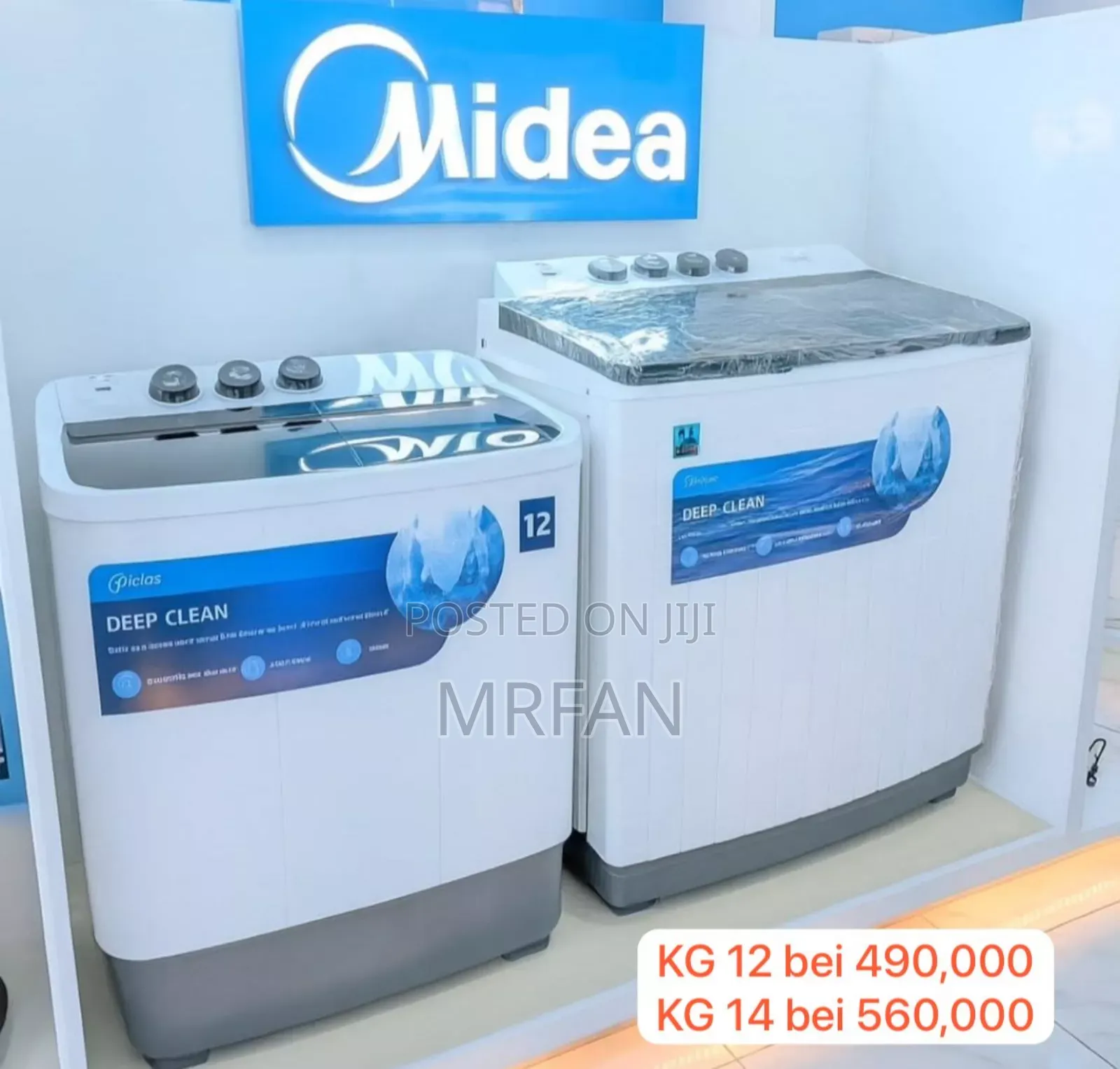 Midea Washing Mashine 
Kg 12