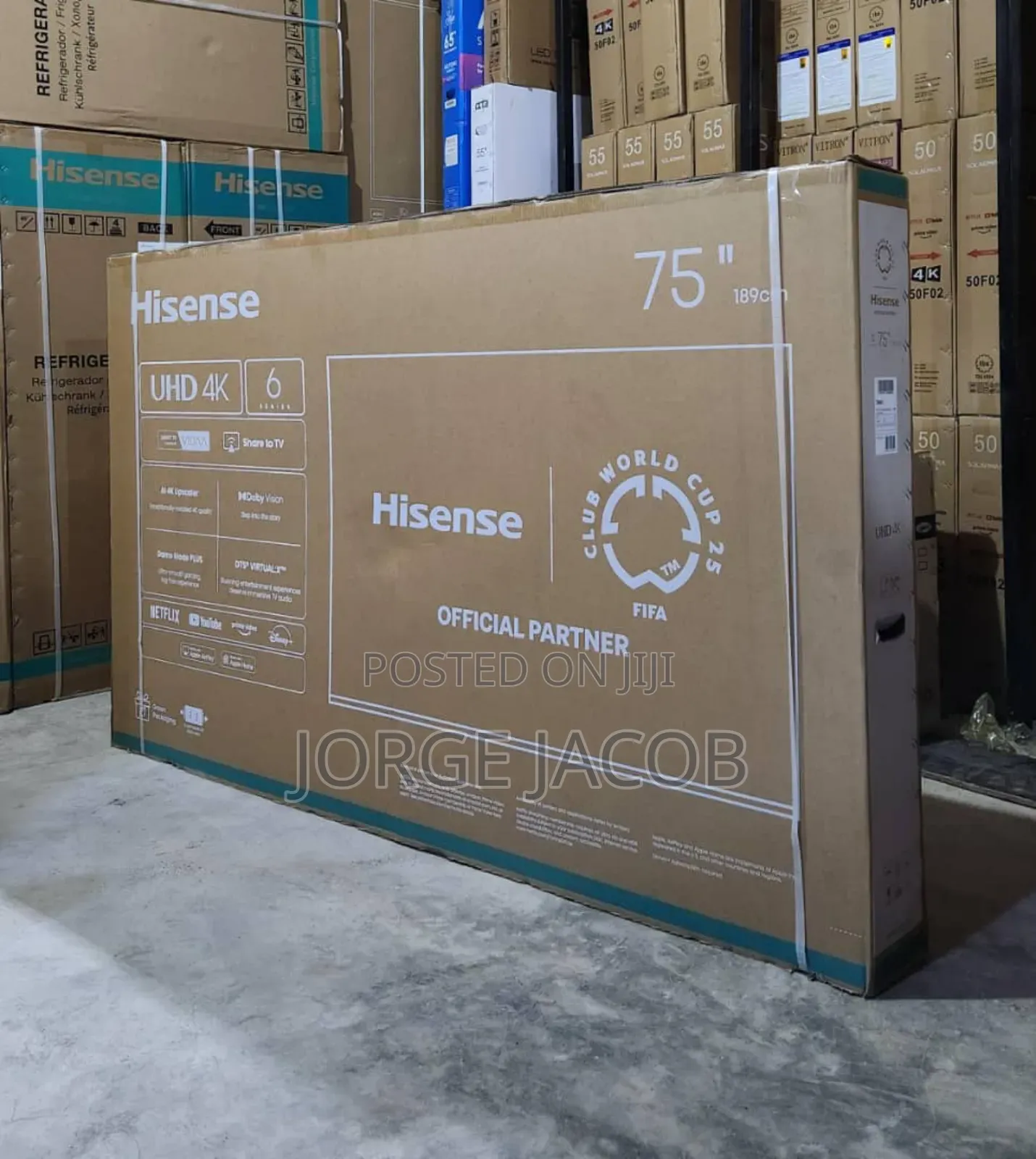 Hisense 75-Inch Led Ultra Hd Display With a Resolution