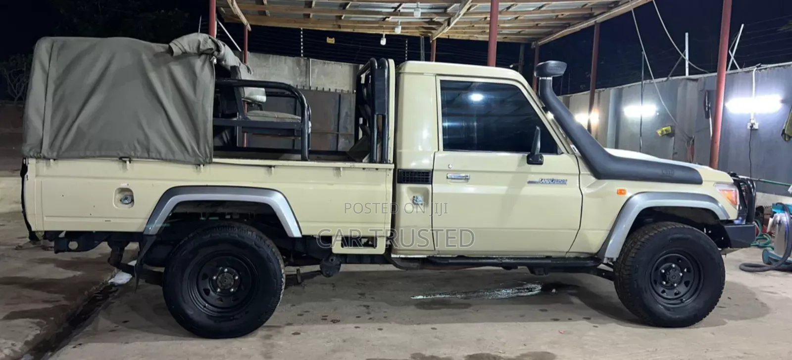 Toyota Land Cruiser Pickup 4.2D 2007 Teal