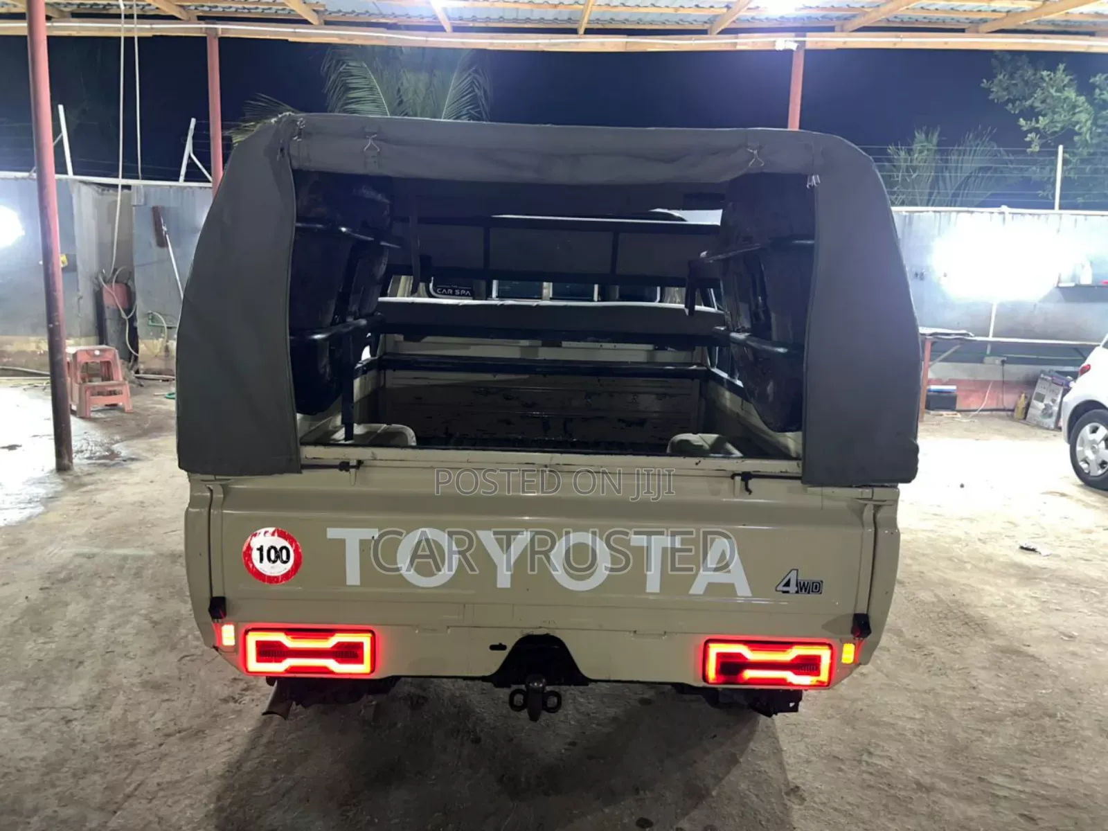 Toyota Land Cruiser Pickup 4.2D 2007 Teal