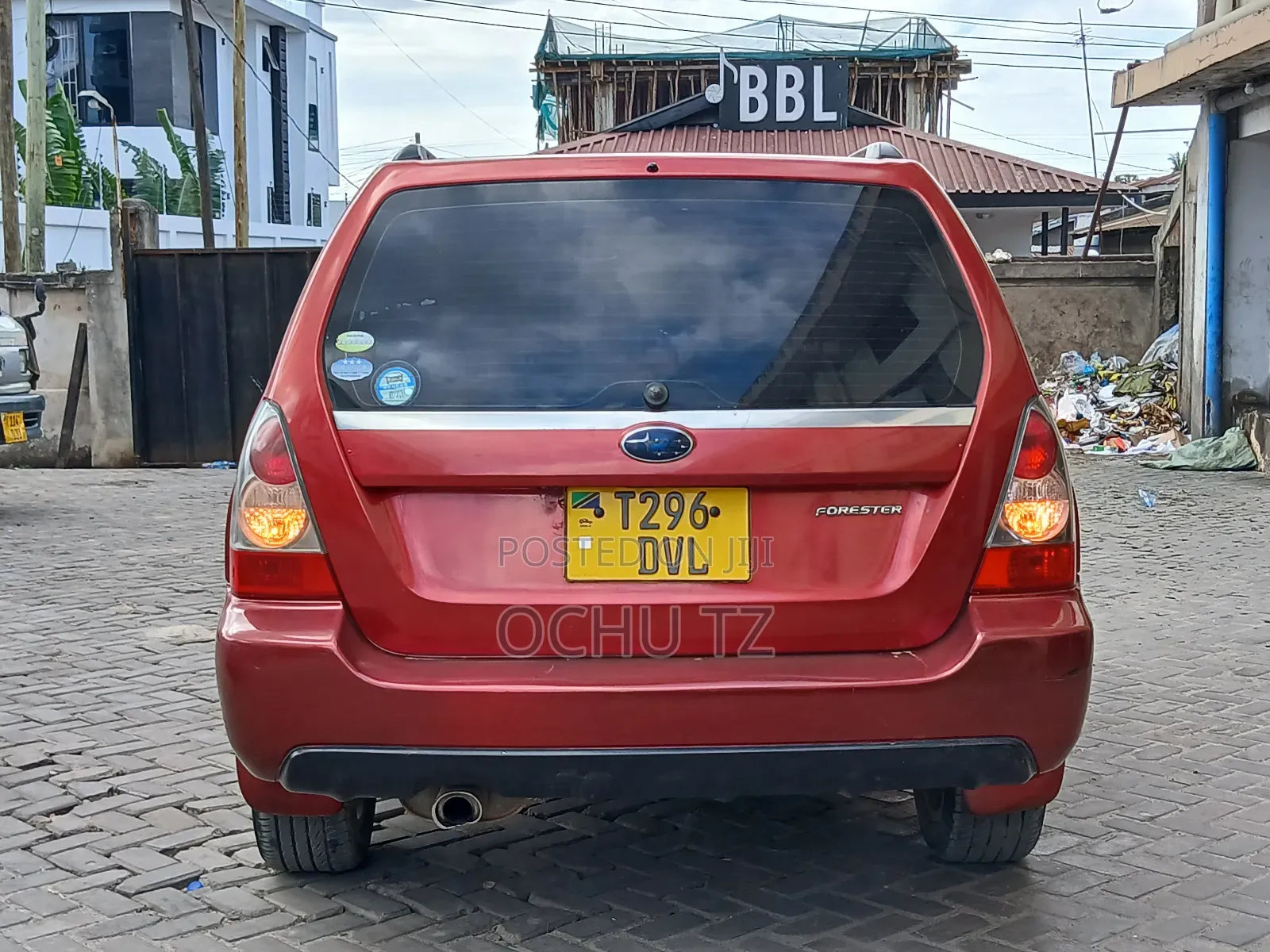 Subaru Forester 2007 Red