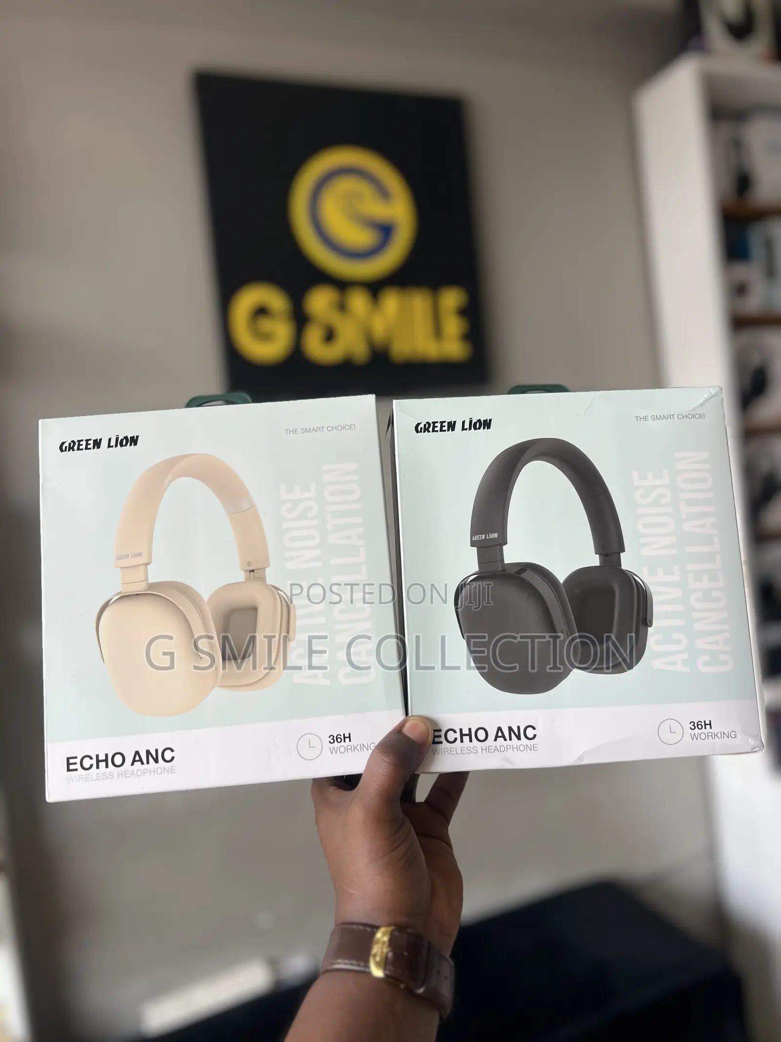 Green Lion Echo Anc Wireless Headphone