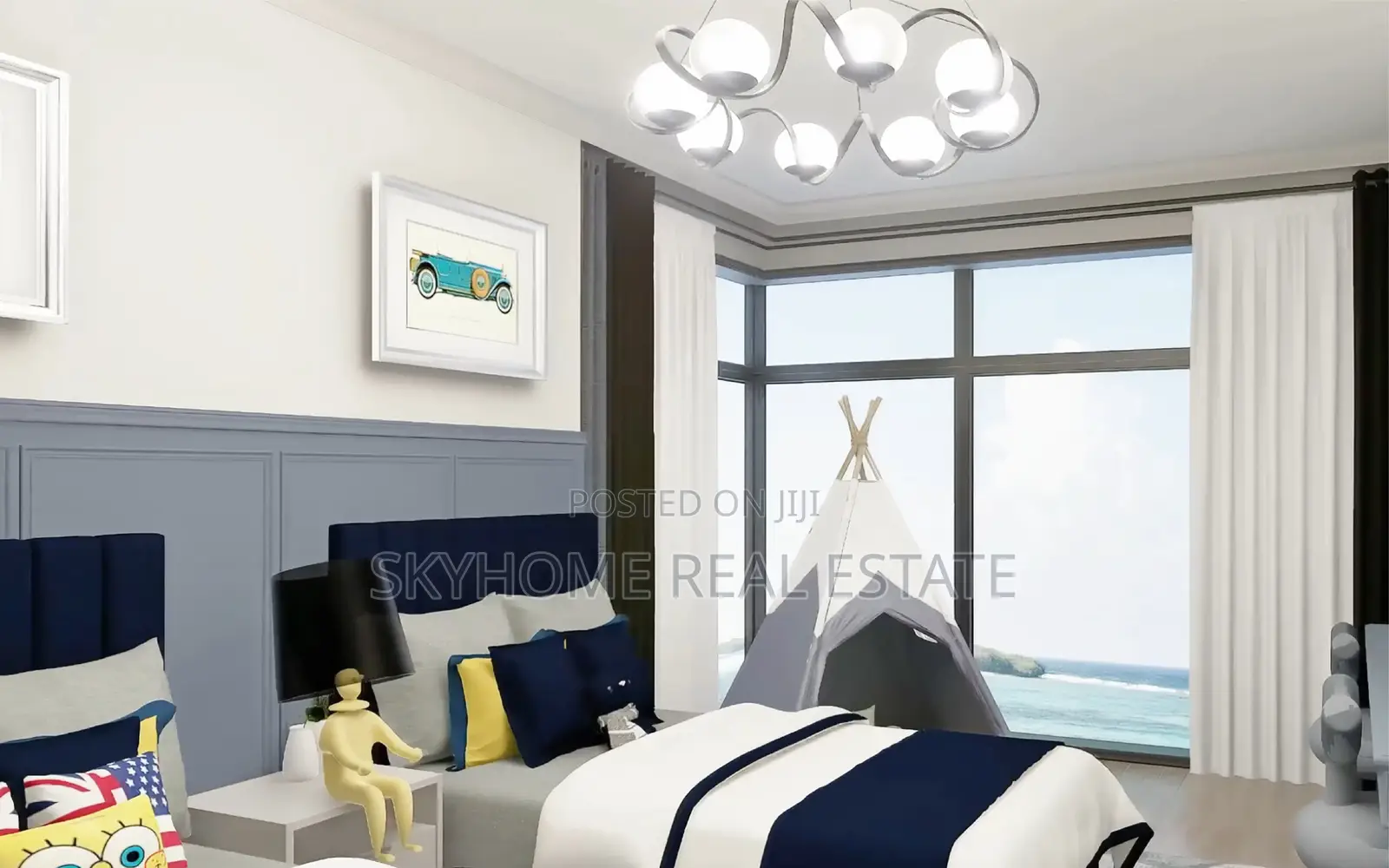 Furnished 3bdrm Apartment in Skyhome Real Estate, Masaki for sale