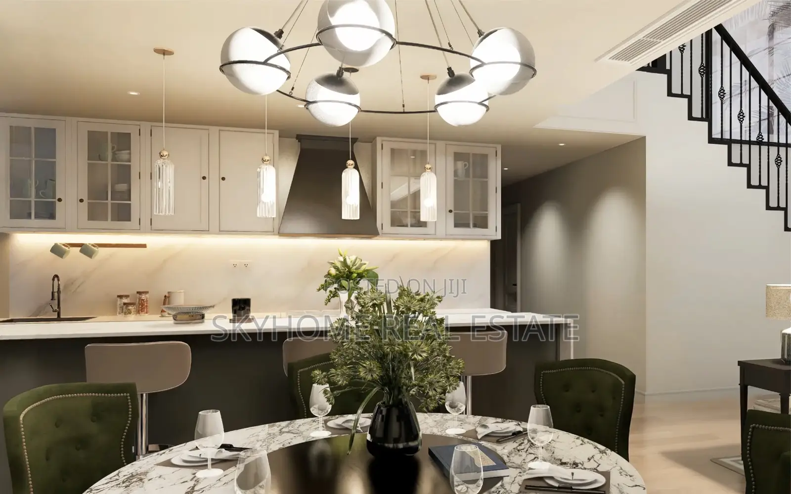 Furnished 3bdrm Apartment in Skyhome Real Estate, Masaki for sale