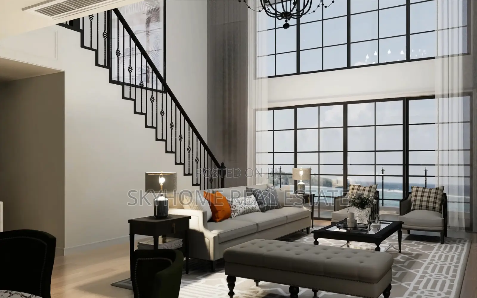 Furnished 3bdrm Apartment in Skyhome Real Estate, Masaki for sale