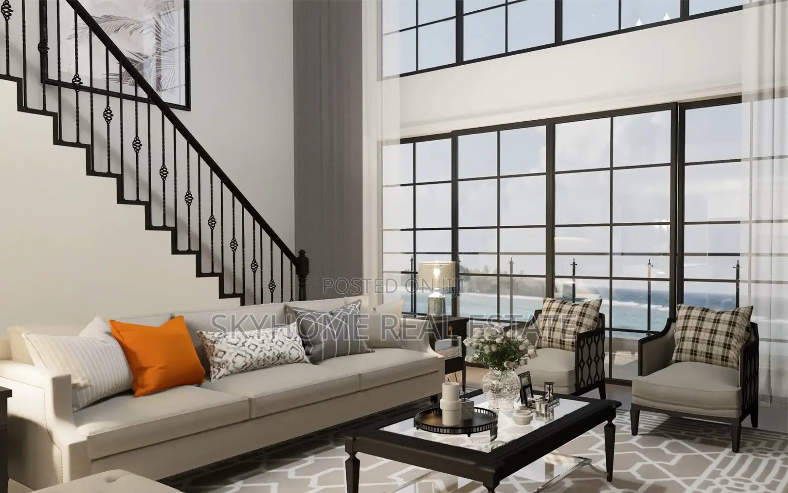 Furnished 3bdrm Apartment in Skyhome Real Estate, Masaki for sale