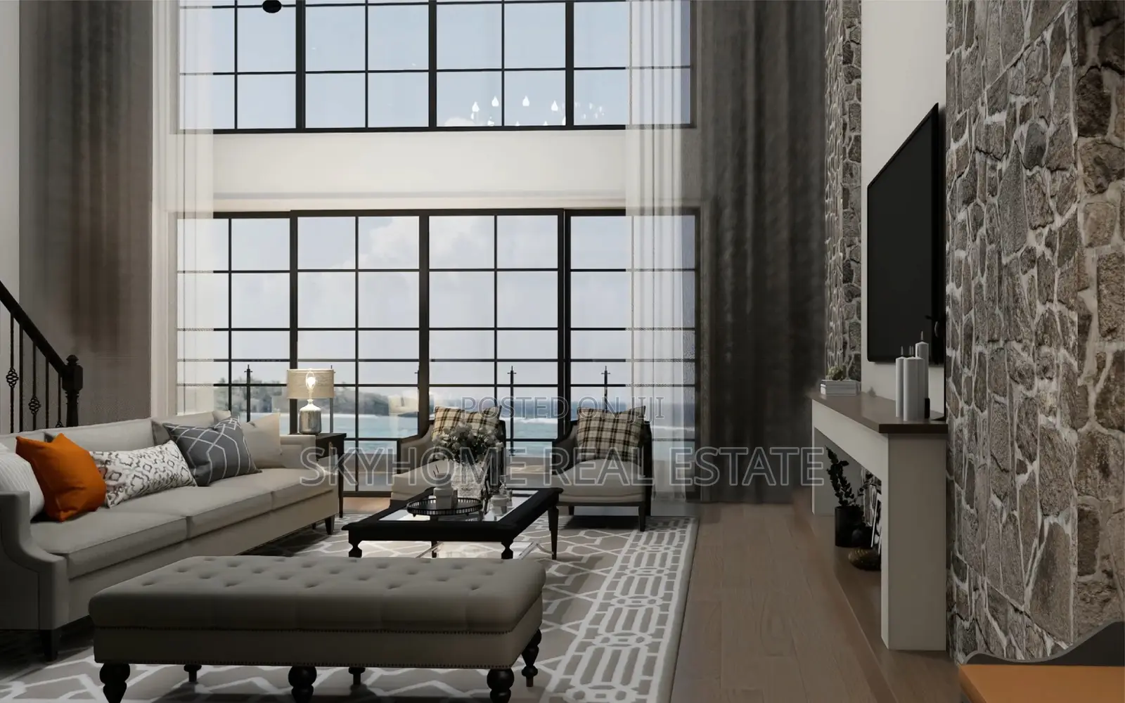 Furnished 3bdrm Apartment in Skyhome Real Estate, Masaki for sale