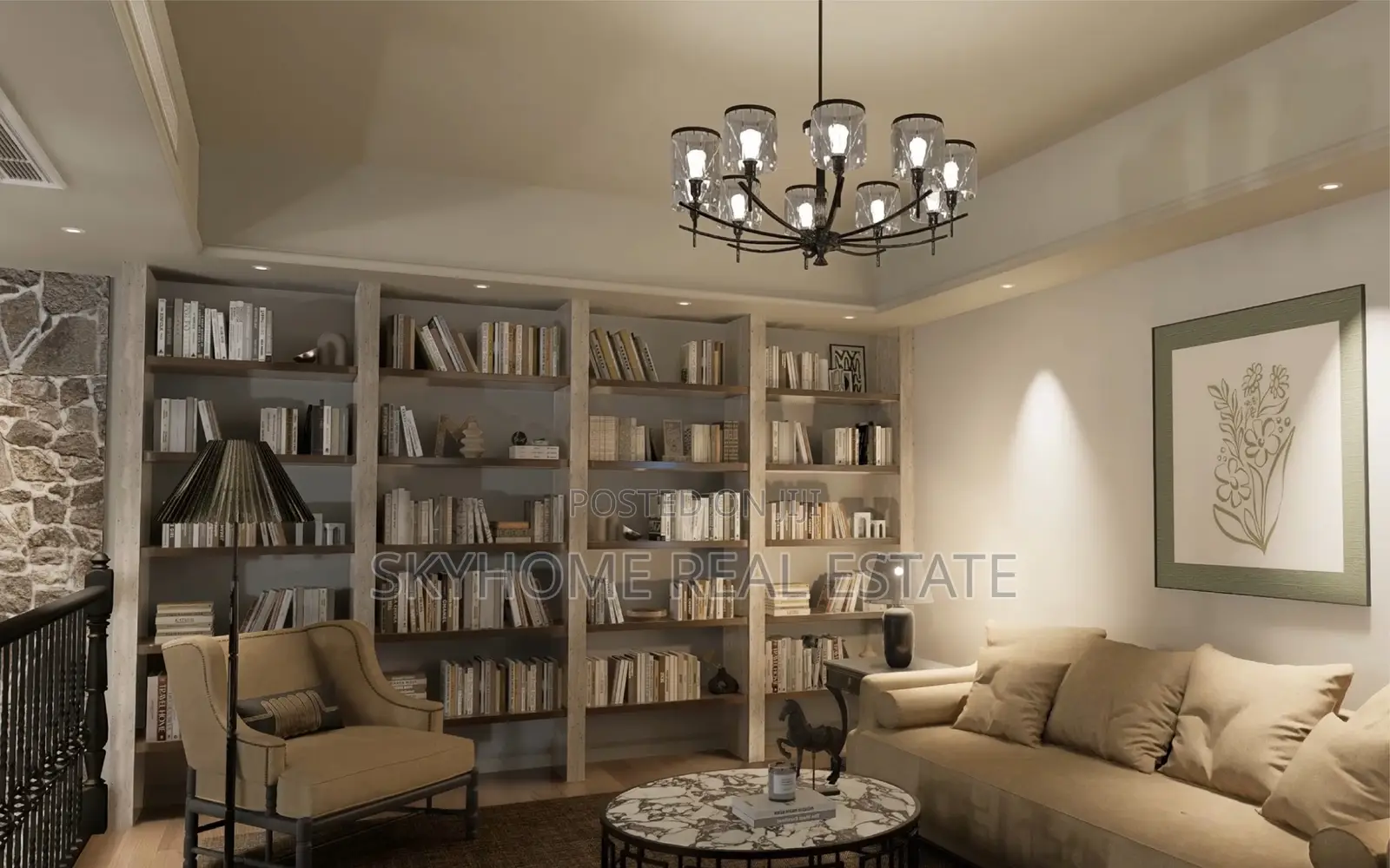 Furnished 3bdrm Apartment in Skyhome Real Estate, Masaki for sale