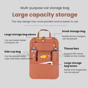 Multifunctional Car Seat Storage Bag