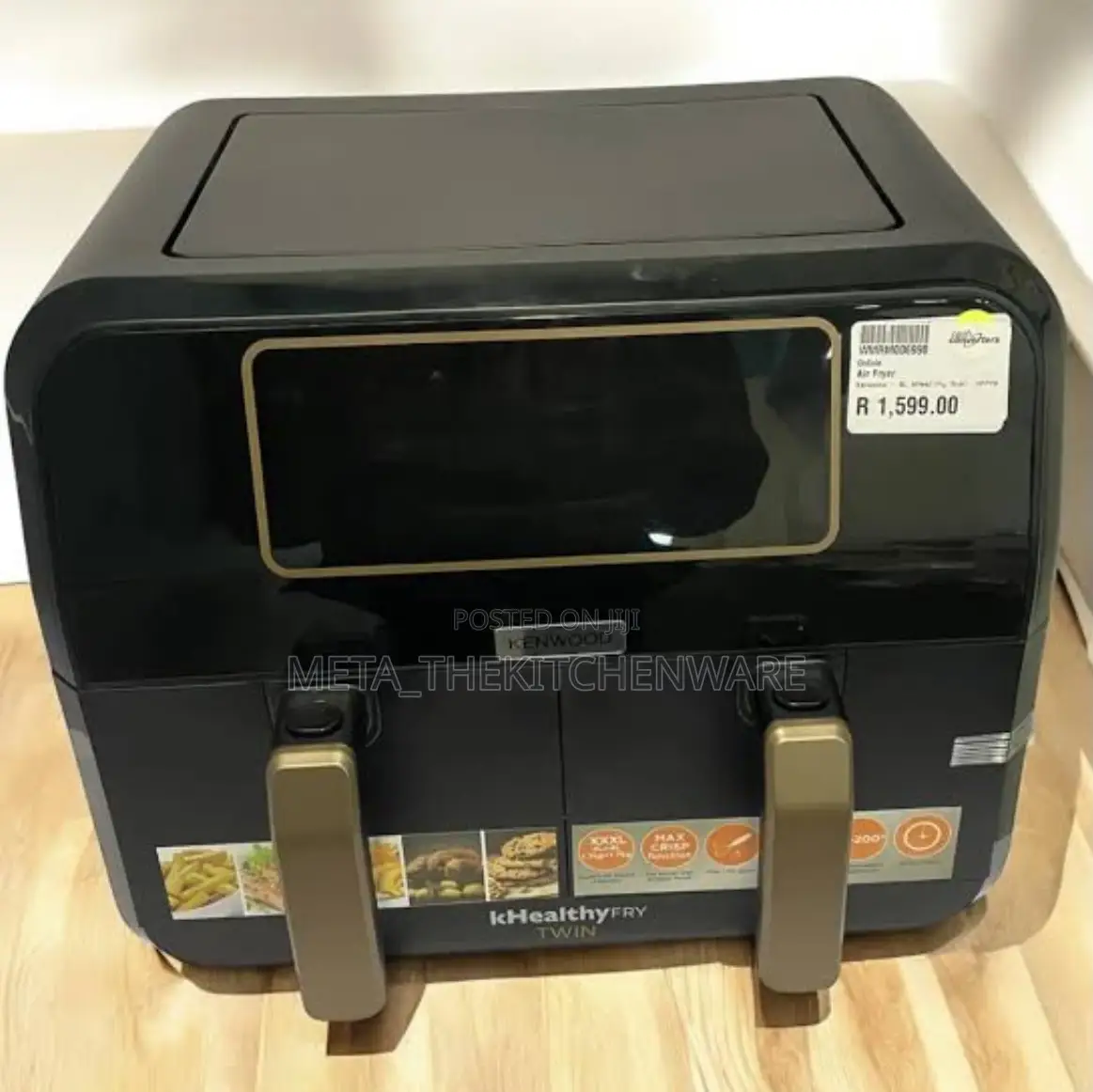 Kenwood Digital Twin Air Fryer 1700w