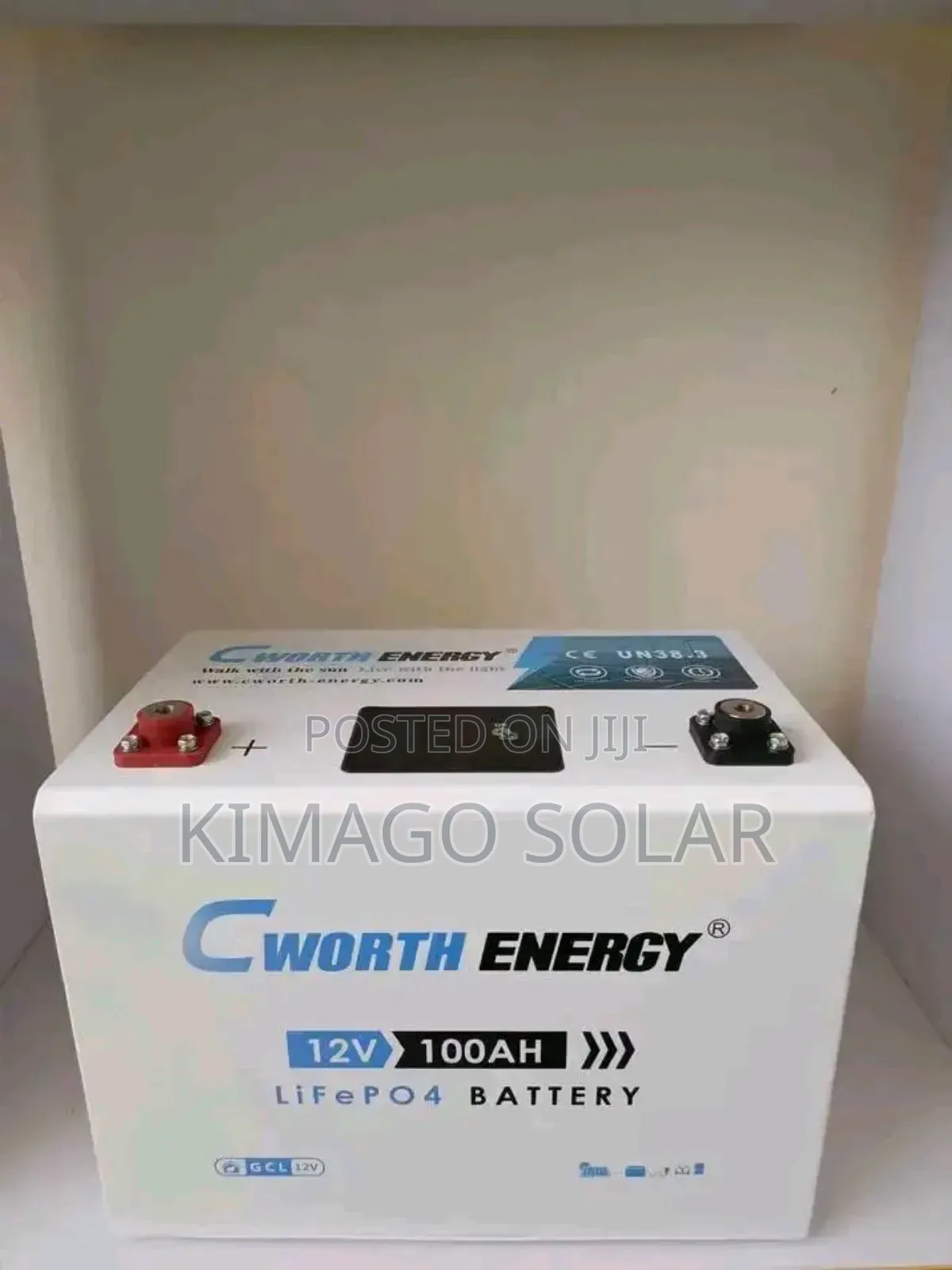 Betri Ya Kisasa Lithium 12.8v 100ah Kwa Paneli Za Solar