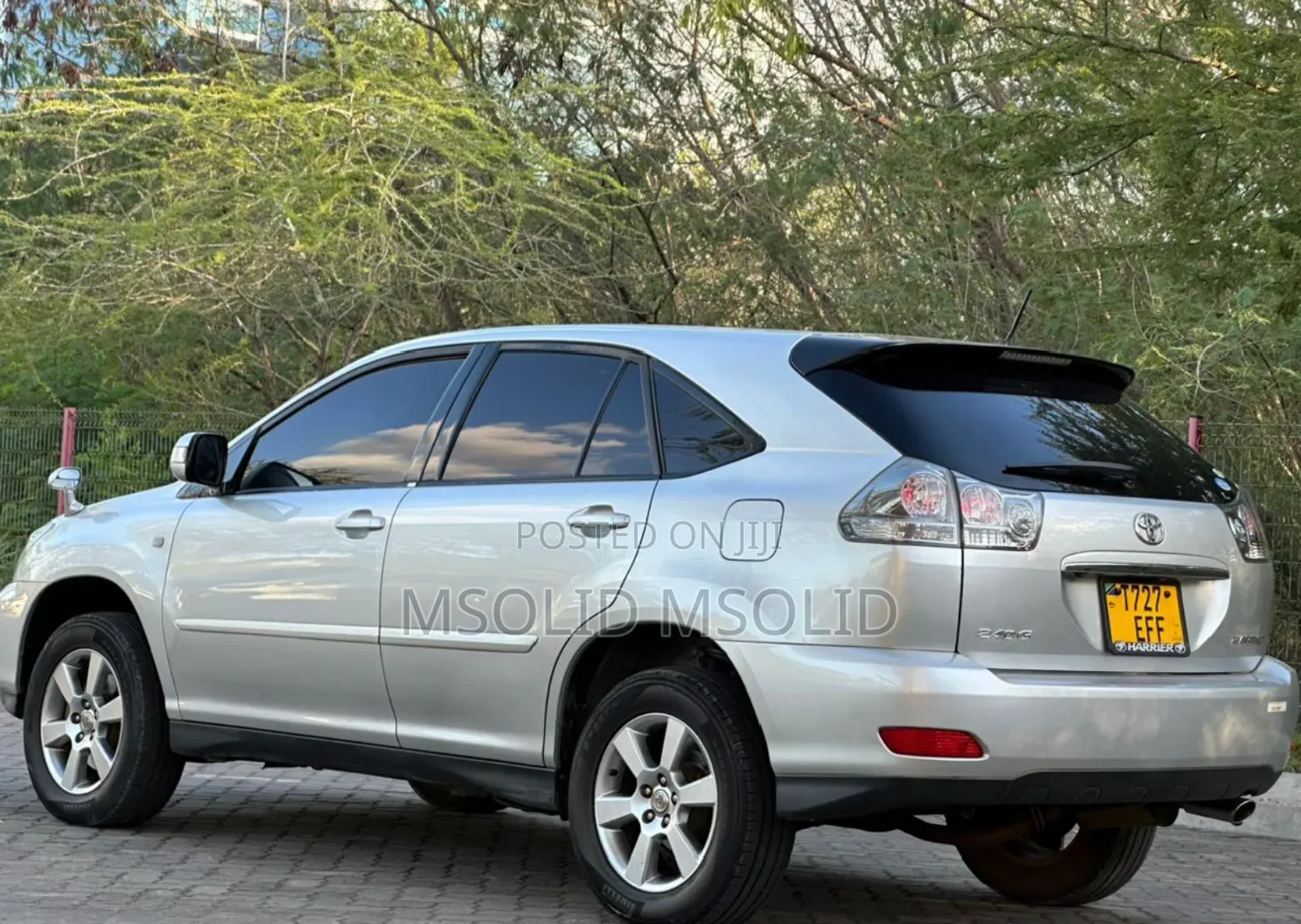 Toyota Harrier 2008 Silver