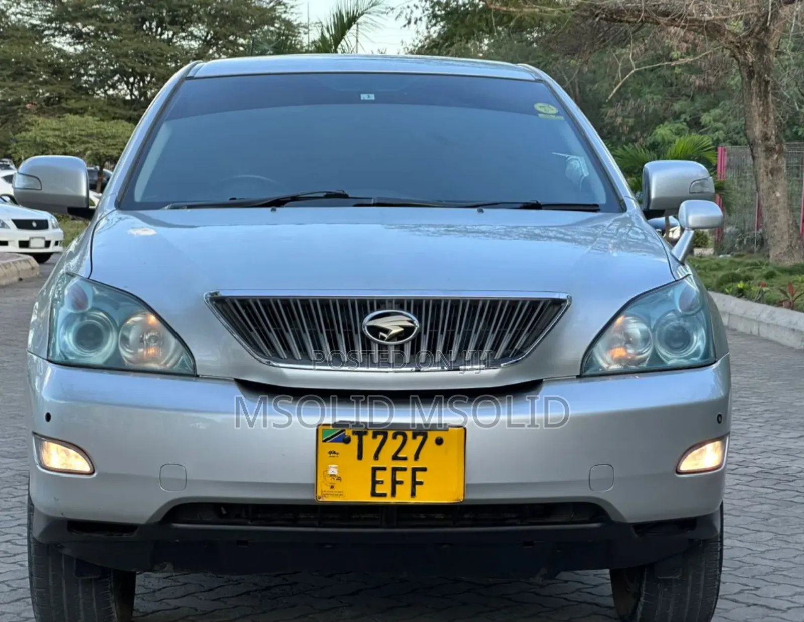 Toyota Harrier 2008 Silver